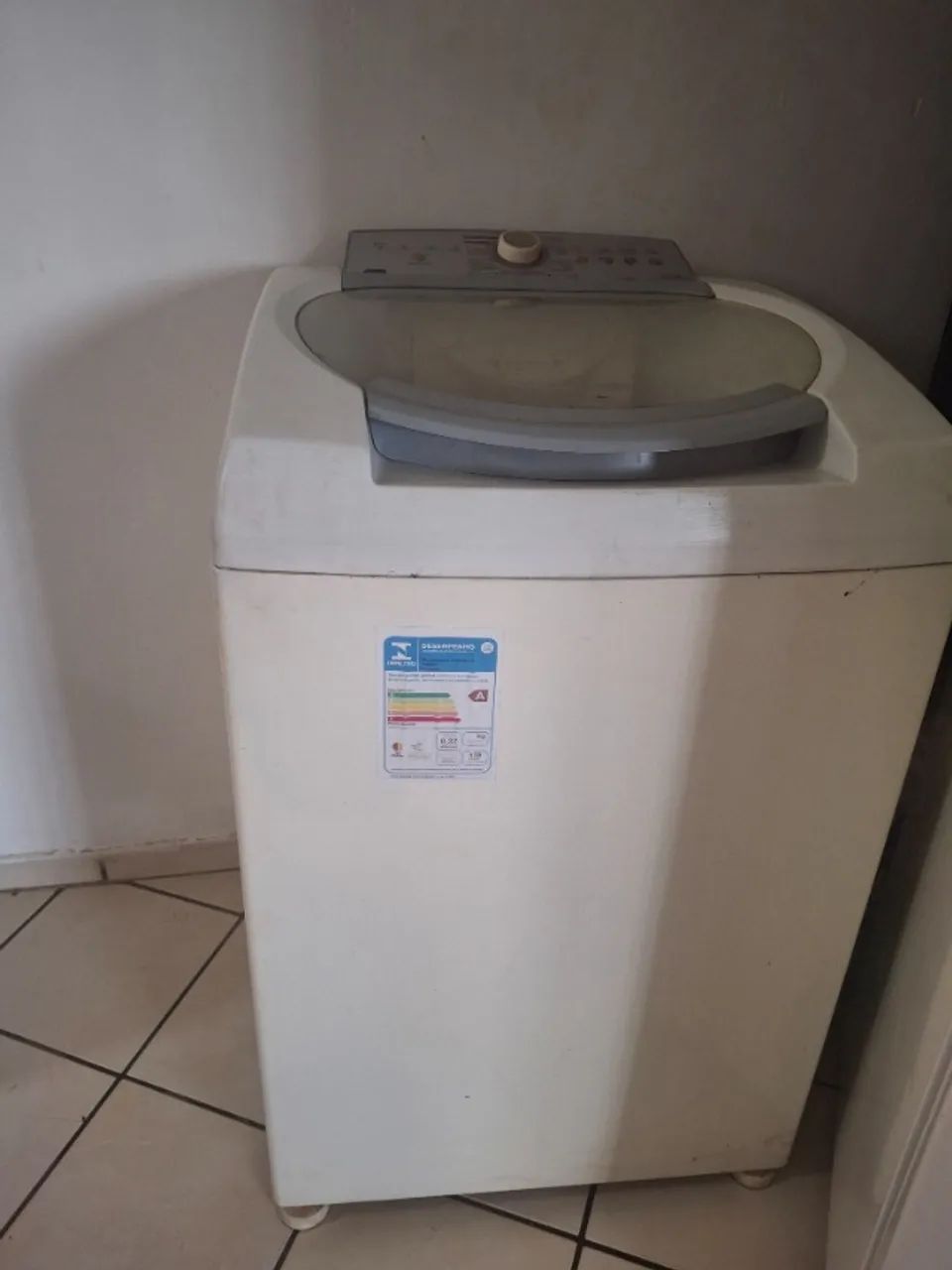 Maquina de lavar com defeito 