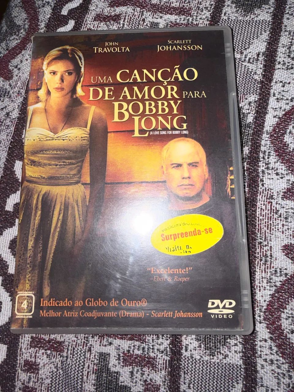 DVD uma canção de amor 