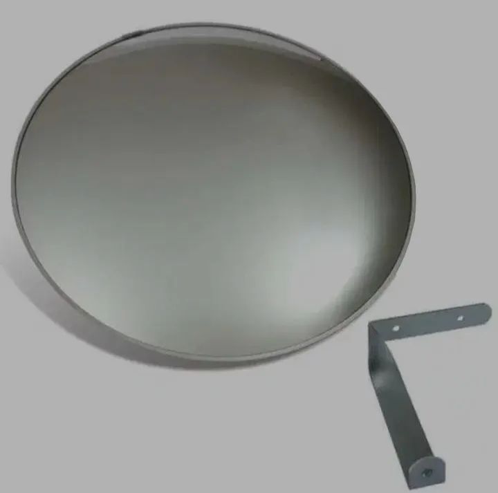 ESPELHO CONVEXO PANORÂMICO 60CM BORDA ALUMÍNIO MARCA VISION 