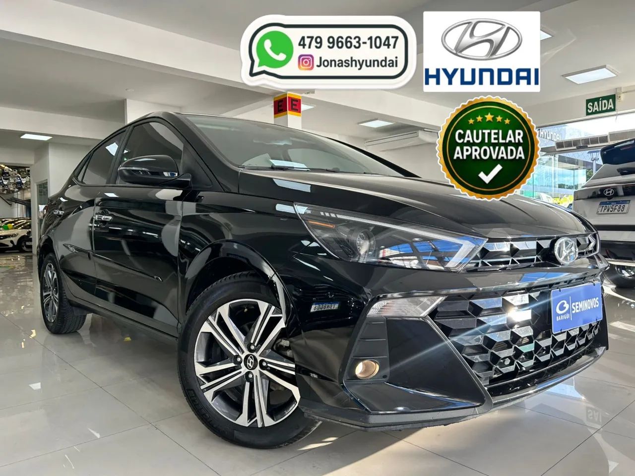 Hyundai HB20S Plat. Safety 1.0 TB Flex 12V Aut. 2025