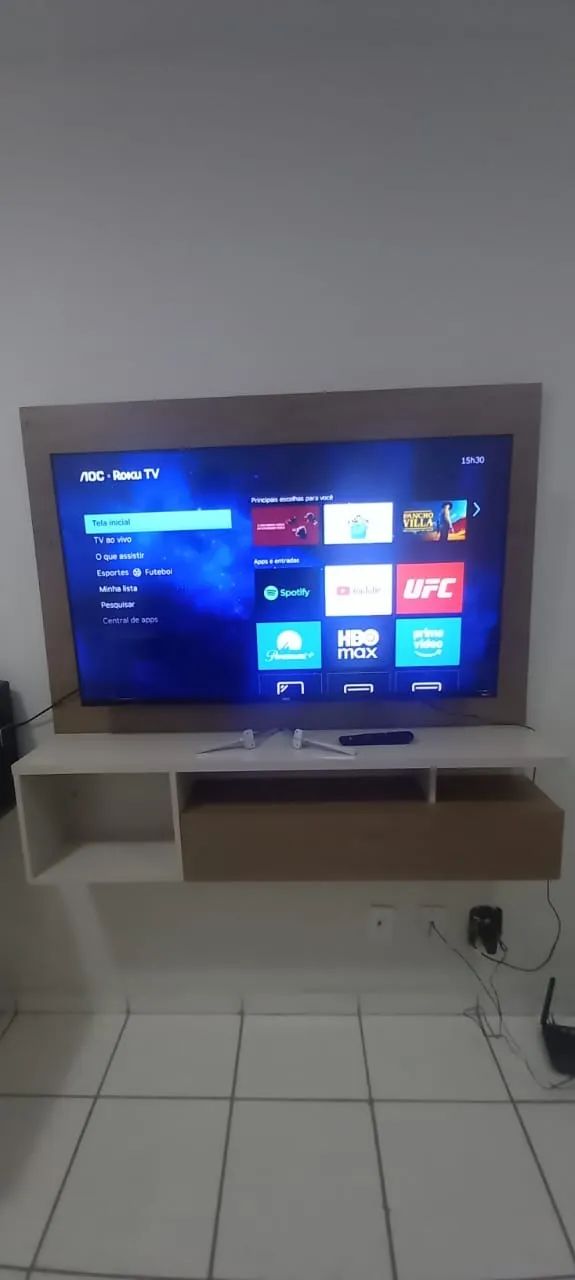 Venda urgente / TV Aoc Smart 50 polegadas e Painel  - Foto 3