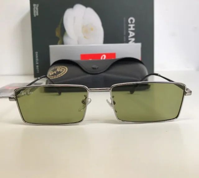 óculos de sol ray ban emy green - Foto 2