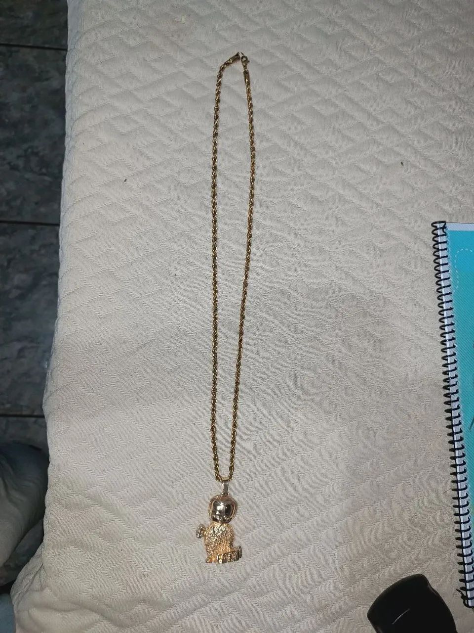 Corrente 100% moeda antiga, 70cm 