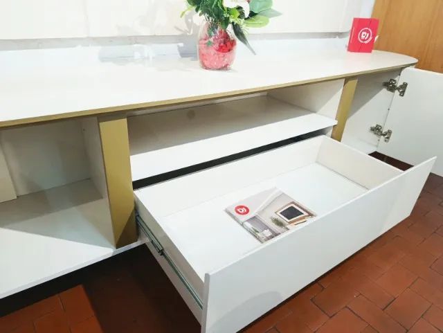 Bancada p/ TV até 80" Areta 100%MDF. - Foto 4