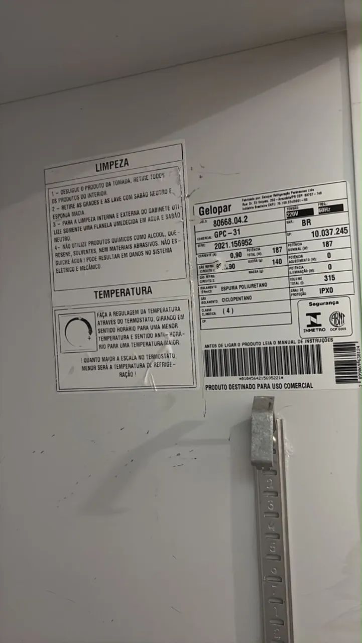 Freezer vertical Gelopar - Foto 2