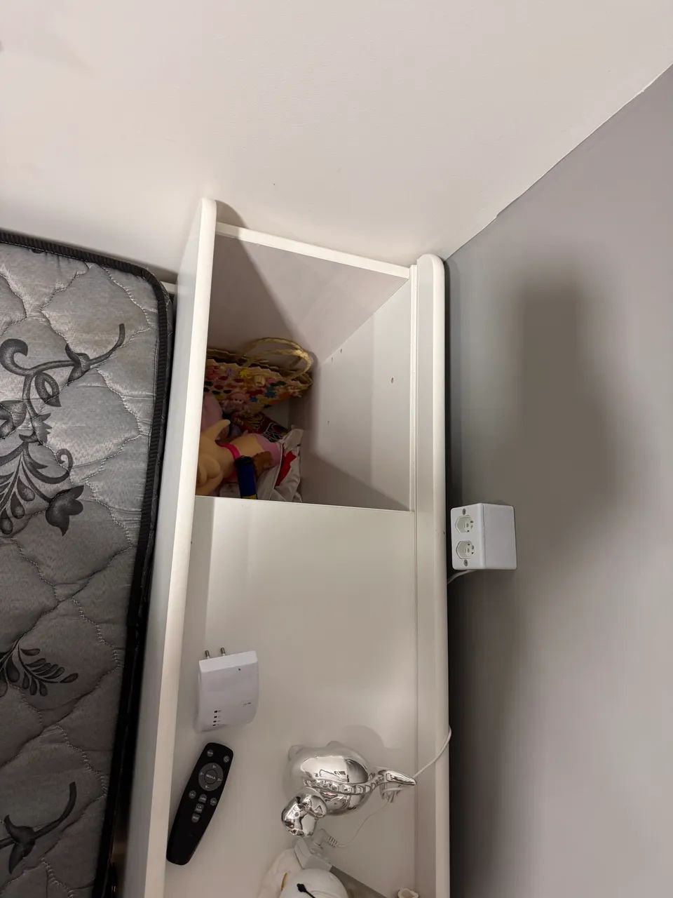 Cama de solteiro com cama auxiliar e bau - Foto 2