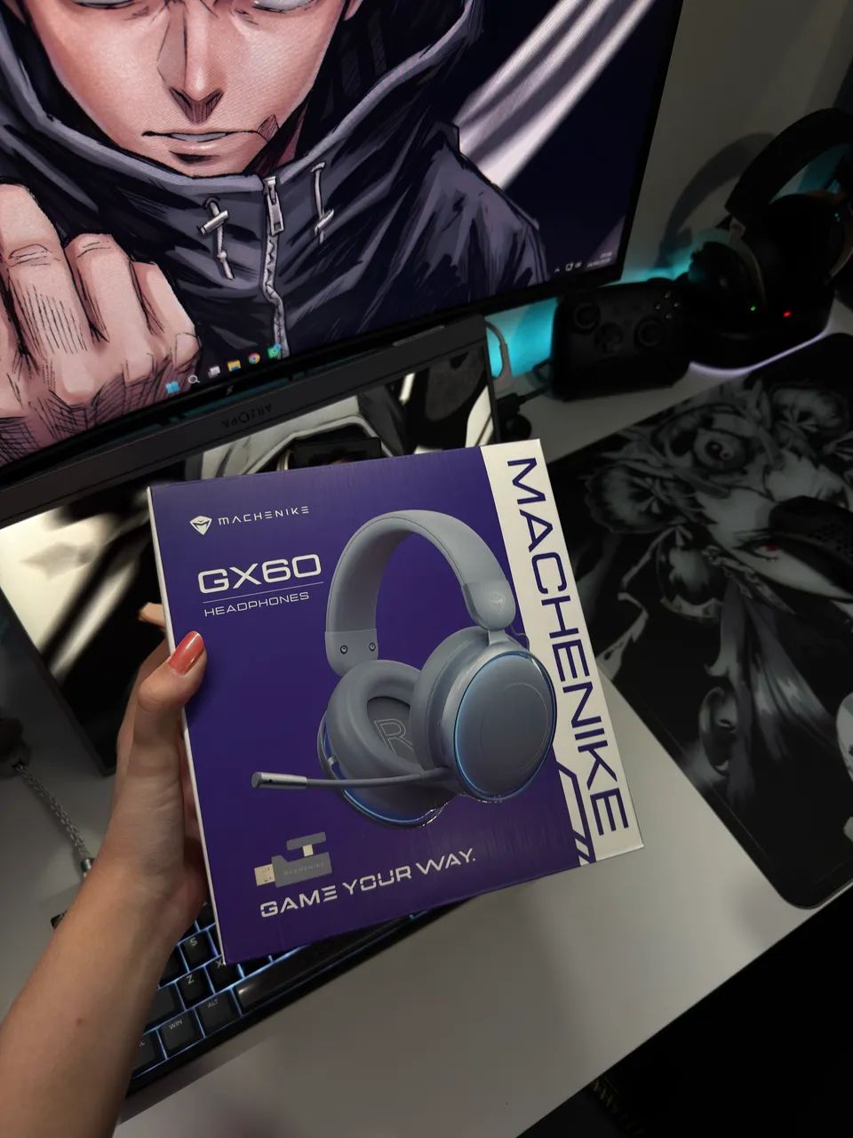 Headset wireless Machenike GX60 - Foto 4
