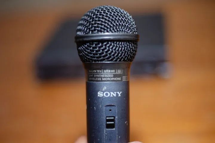 base sony URX-R1e microfone UTX-H1 - Foto 3