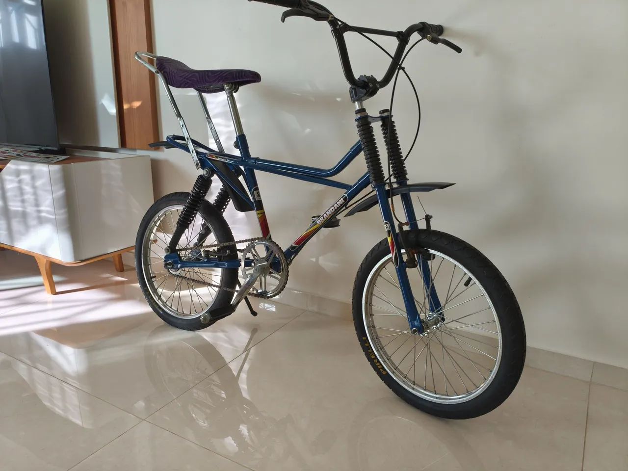 Bicicleta antiga brandani aro 20  - Foto 2