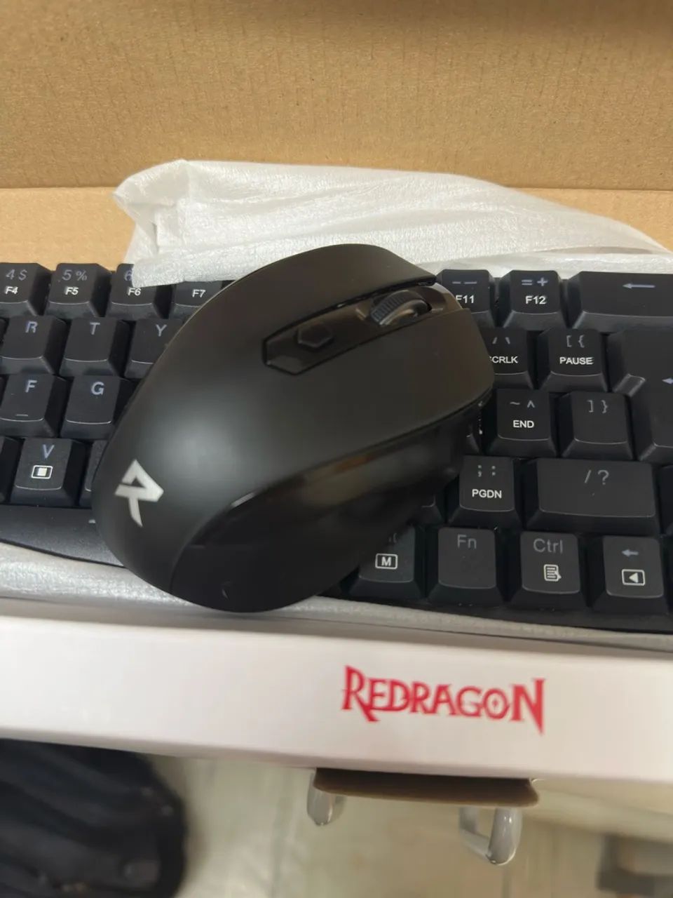 KIT TECLADO E MOUSE BS-8772 BK REDRAGON - Foto 3