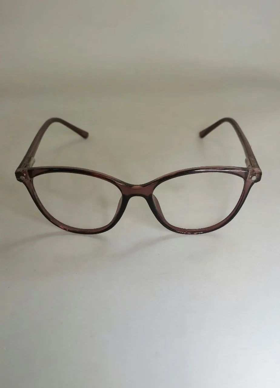 Armação óculos acetado marron style 