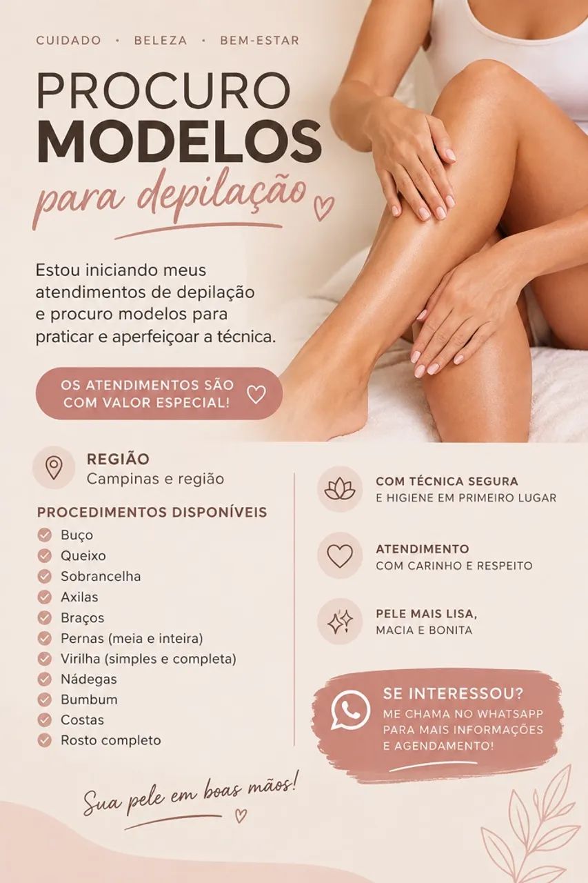 Depilação 