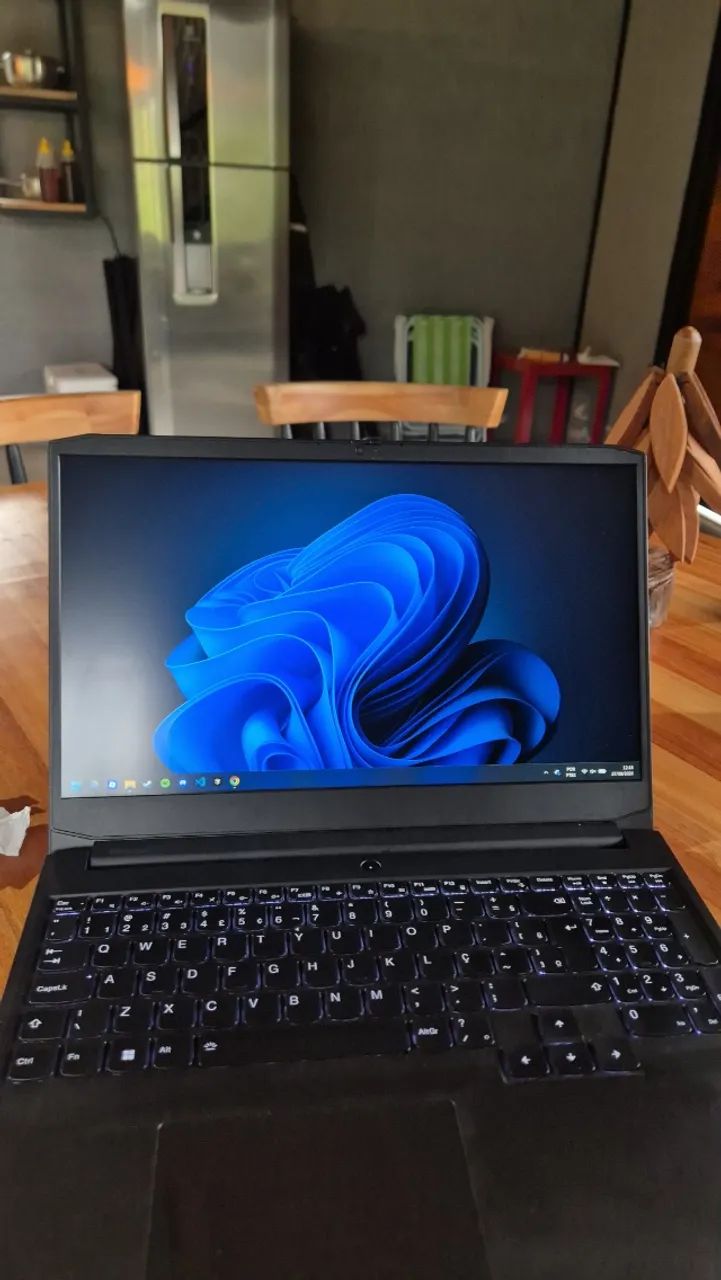 Notebook Lenovo Ideapad Gaming 3i com i7 11370h 