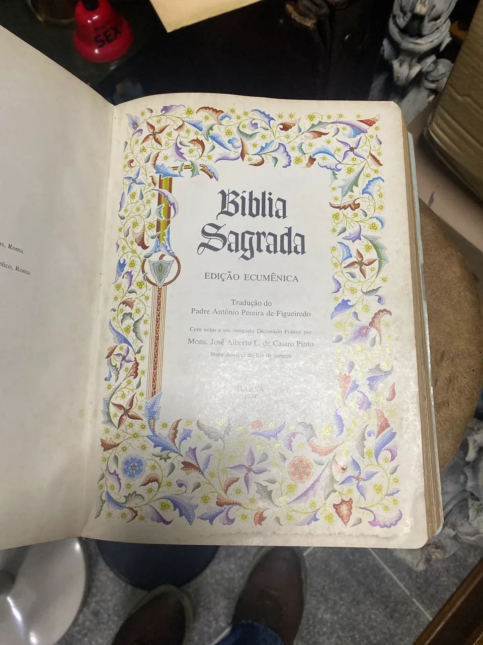 Bíblia sagrada antiga - Foto 2