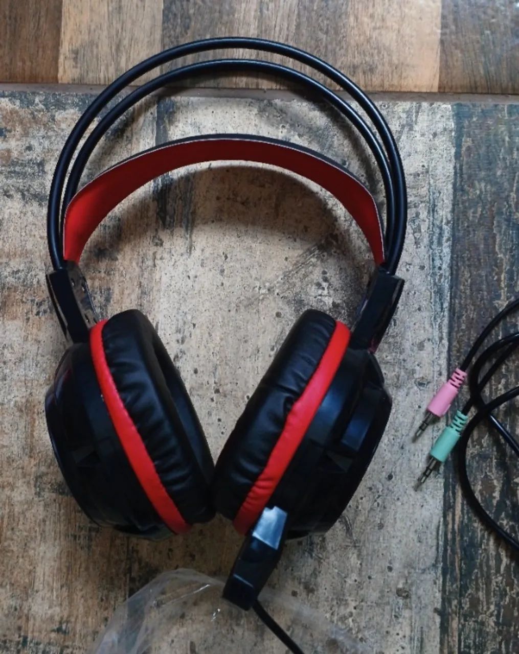Fone De Ouvido Headset Gamer Com Microfone Rgb X7 Light - Foto 2