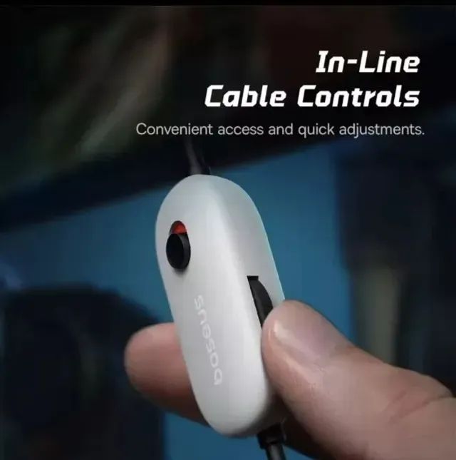 Fone Baseus goplay 1+ max gaming com microfone - Foto 3