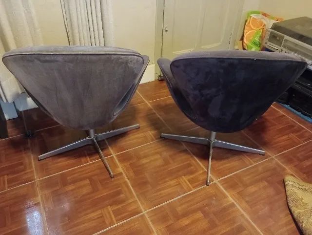 2 Poltronas SWAN - Classic Design - R$ 2.000,00 - Foto 4