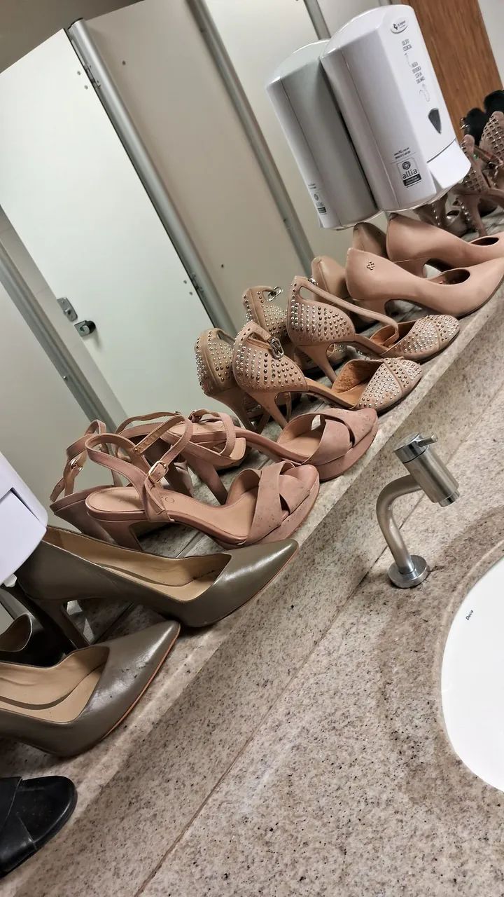Sapatos em boas condições 