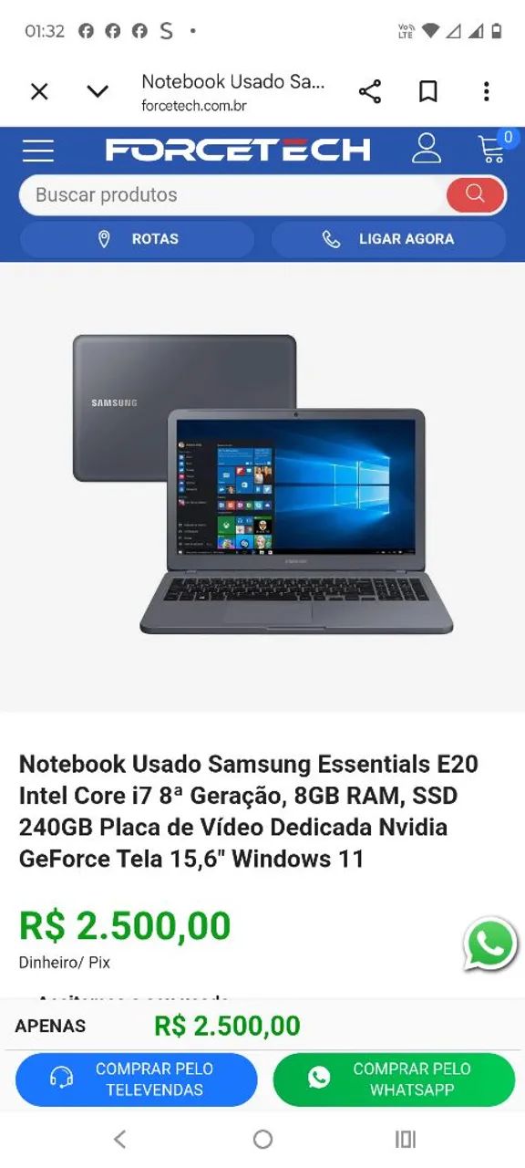 Notebooks Samsung  - Foto 3