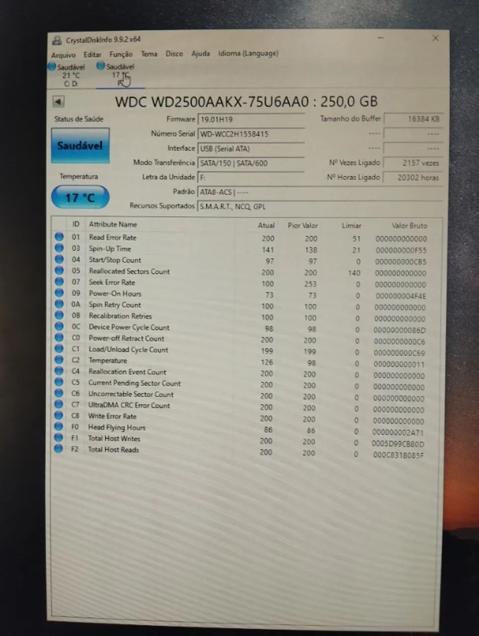 HD 250G -  WD2500AAKX   - Foto 2