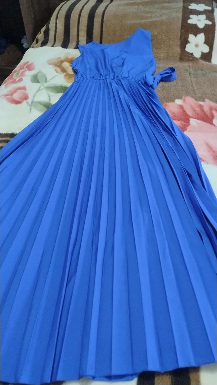 Vendo Vestido Azul  - Foto 2