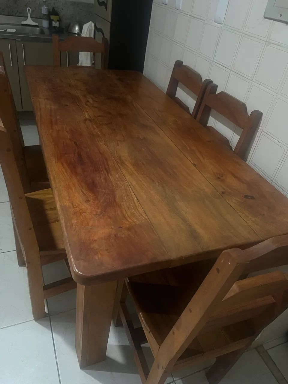 Mesa madeira - Foto 2