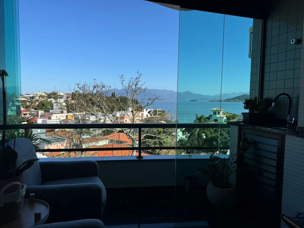 Amplo apartamento com vista mar no Bom Abrigo!!!! - Foto 3
