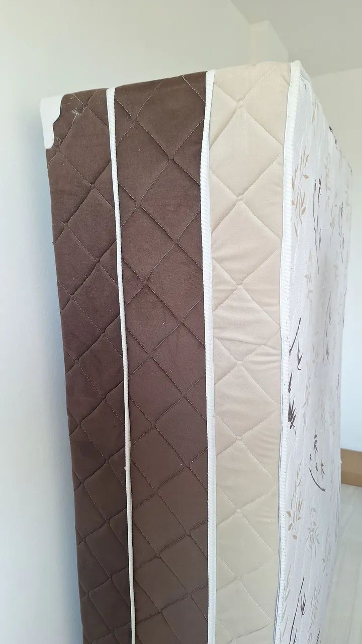 Cama Box Casal + Colchão D33 Espuma - Foto 4