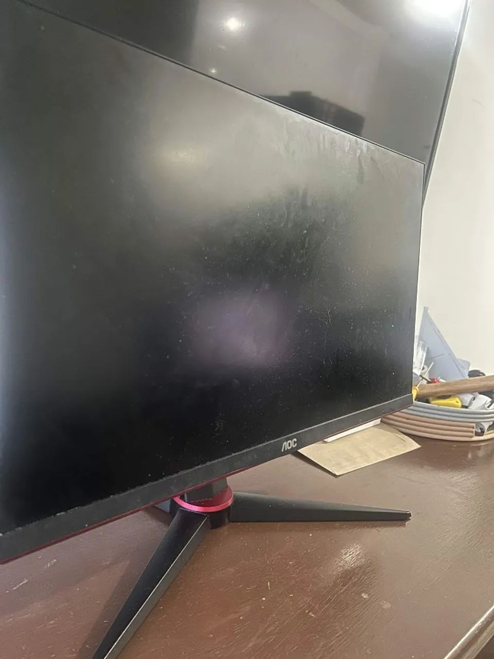 Monitor AOC 165hz COM DEFEITO - Foto 2