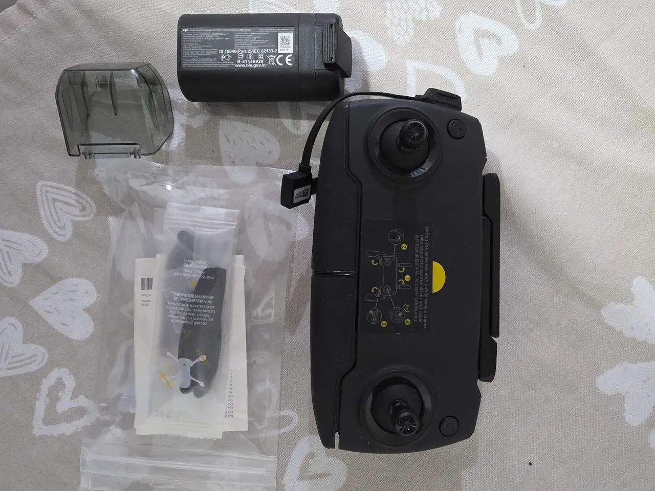 Controle + Bateria + Hélices do DJI Mavic Mini<br>R$ 499