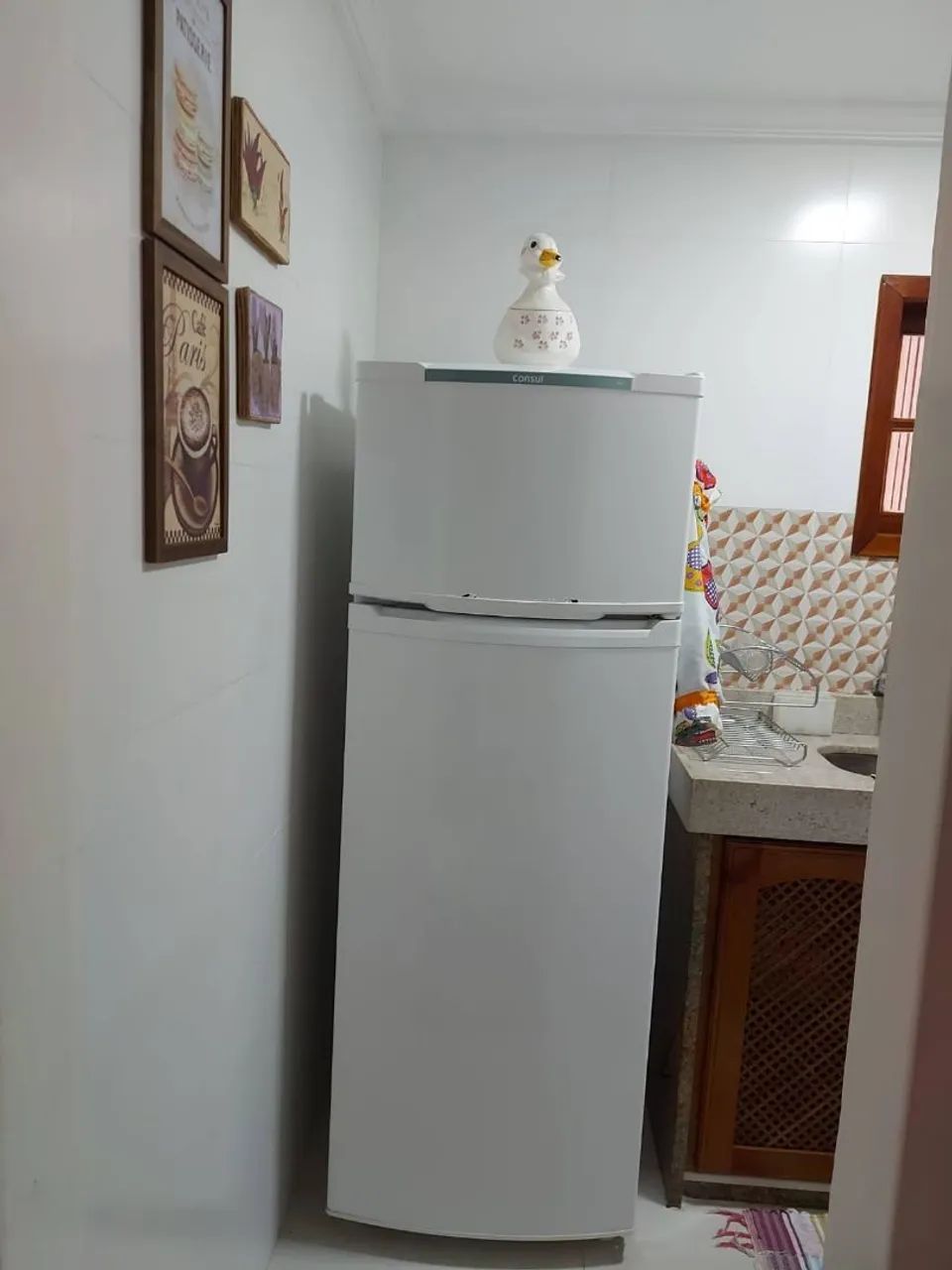 Geladeira Consul Duplex com 334 Litros e 127V