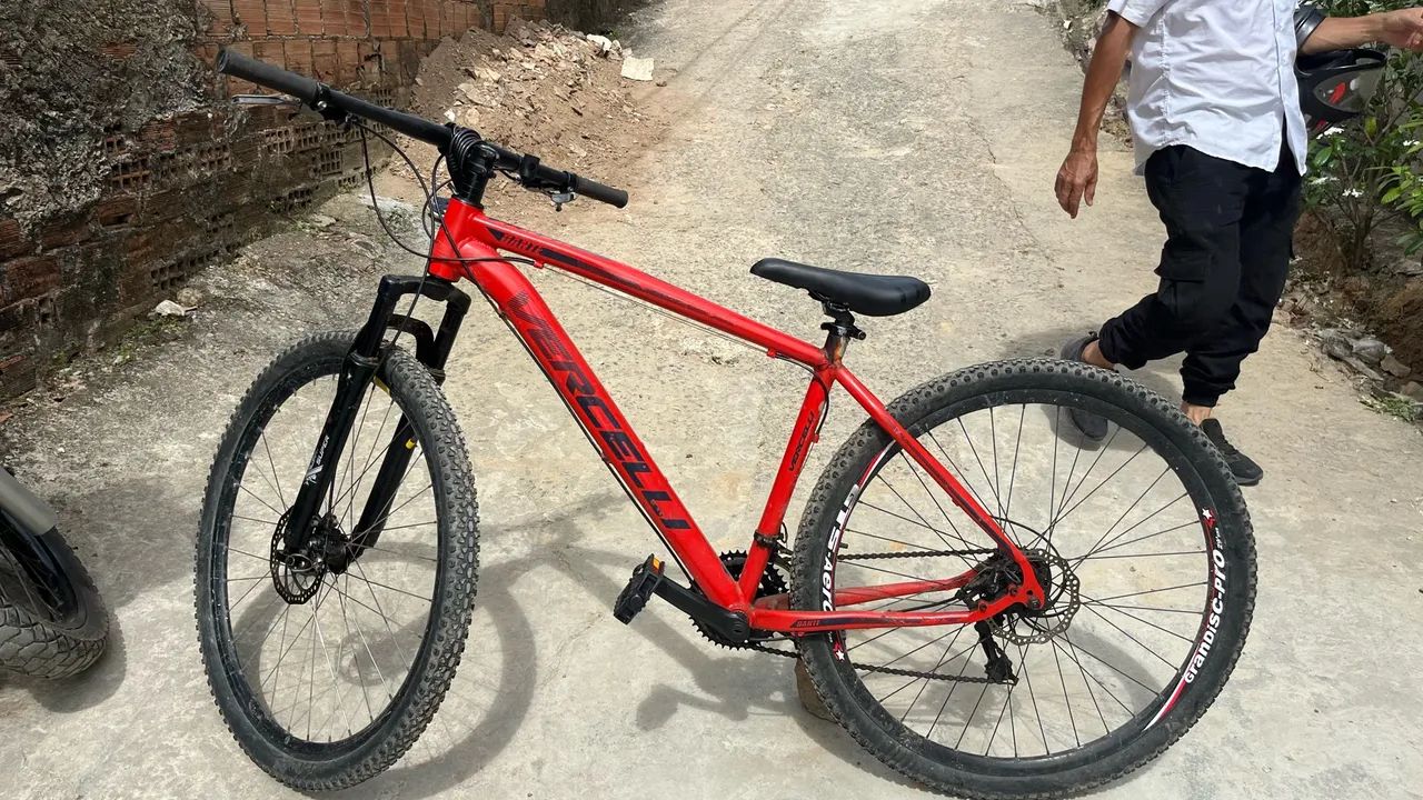 Bicicleta aro 29 vercelli alumínio