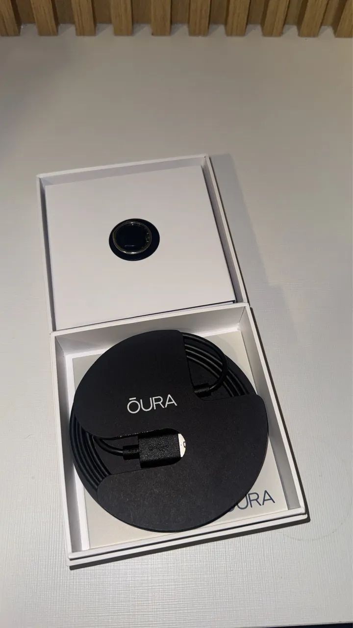 ouraring gen 3, tamanho 7, prata - Foto 2