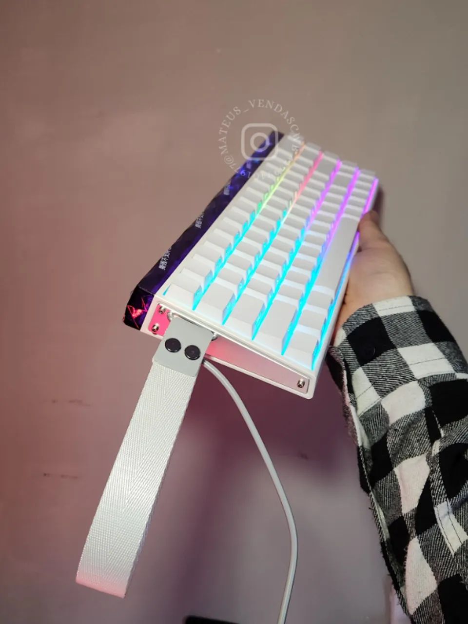 TECLADO MAGNETICO AULA HERO 68HE - Foto 5