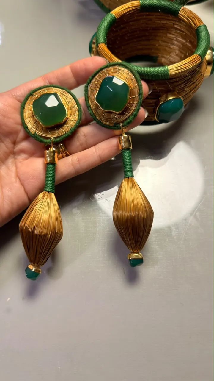 Conjunto Maria Dolores | Coleção Oásis Dourado  - Foto 2