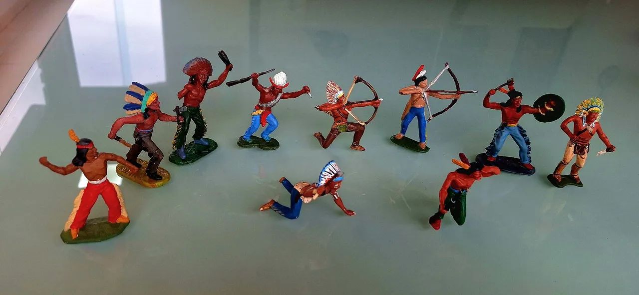 Faroeste - Índios em Miniaturas - Foto 3