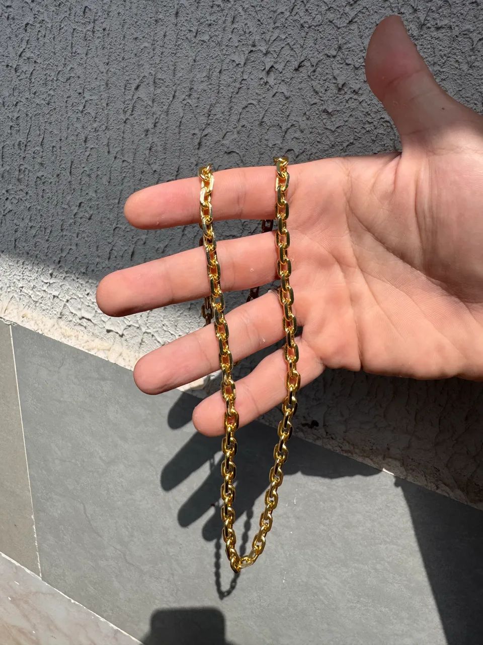 Corrente banhada a ouro - Foto 5