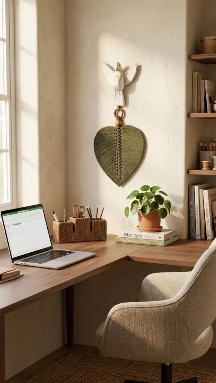Decoração Macramê com Espírito Santo - Foto 2