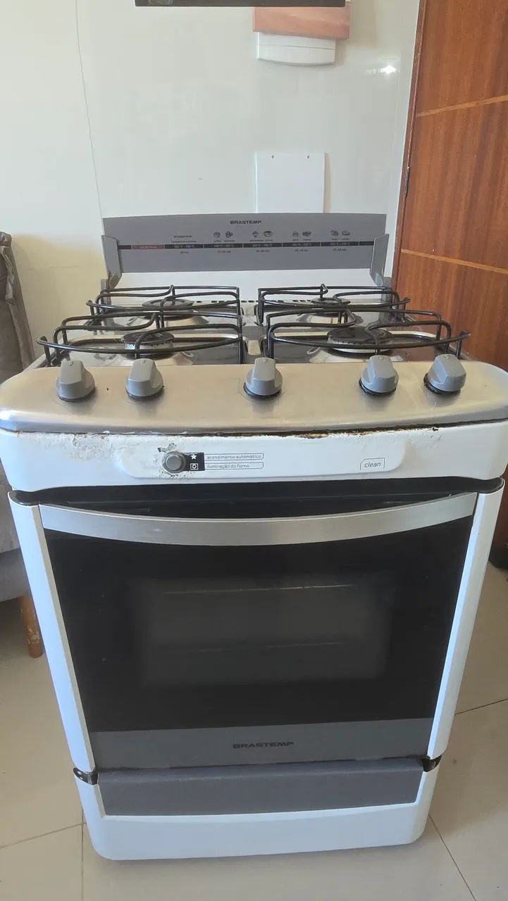 Vendo Fogão 4 bocas Brastemp - Foto 2