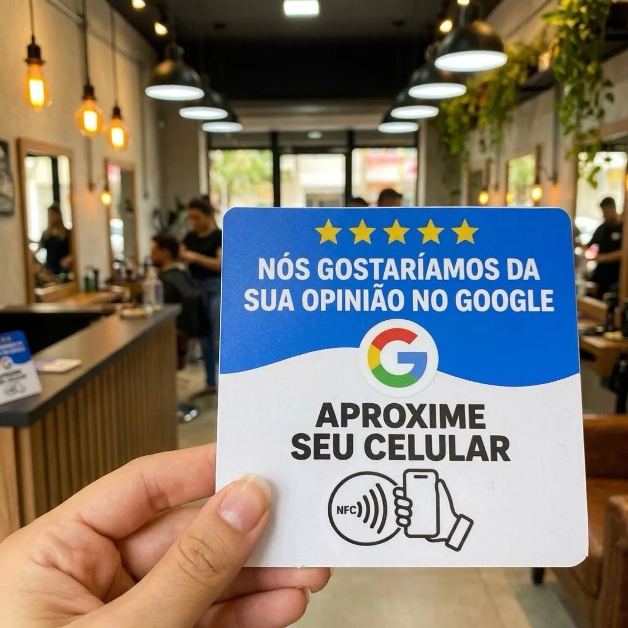 Plaquinha NFC Google Avaliações R$ 74,90 - Foto 3