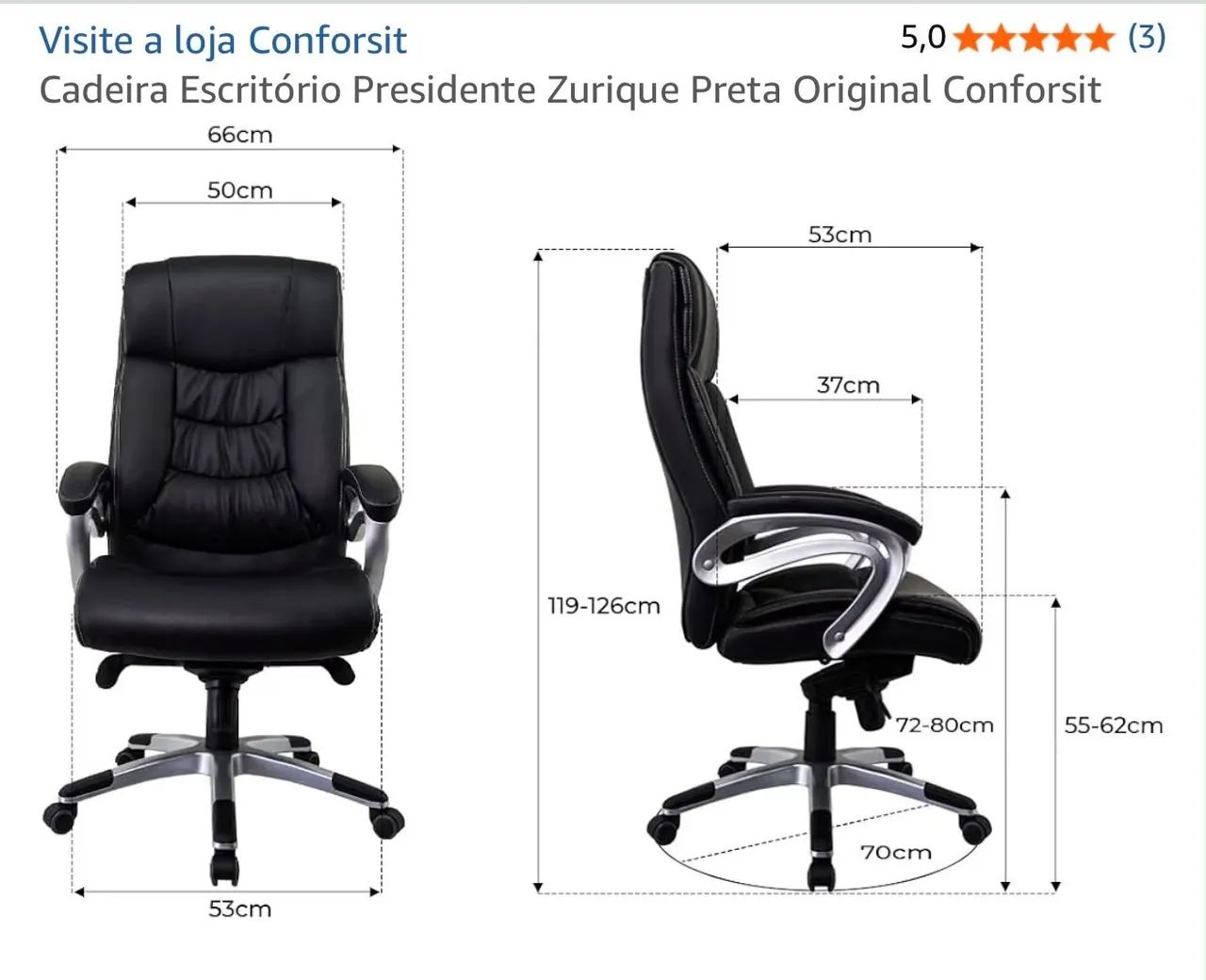cadeira presidente 