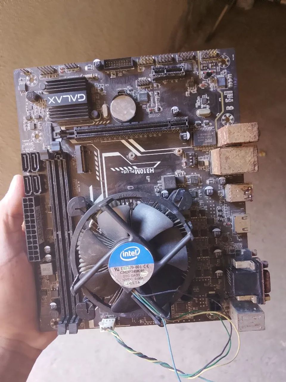 Vendo kit placa mãe pc - Foto 4