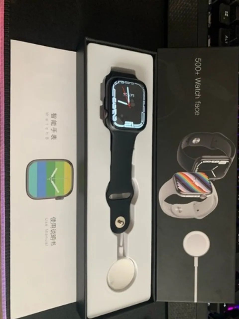 Relógio Smartwatch W28 Pro Watch 8 Série 8 45mm Com Chamada Bluetooth e NFC entrega gratis - Foto 2