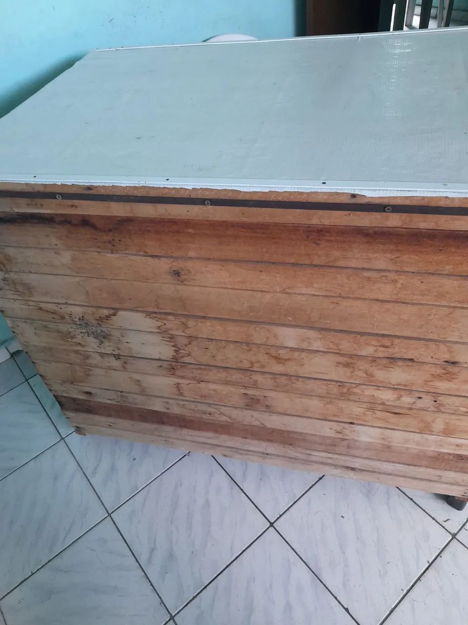 Balcão de palete com rodeiras ótimo para comércio cel *   - Foto 3