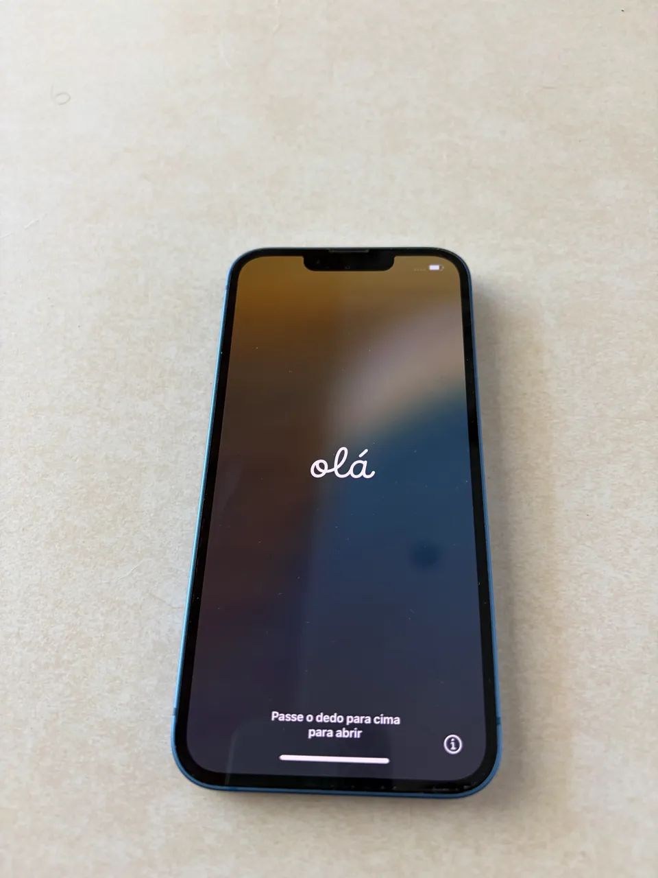 iPhone 13 - 128gb - azul com caixa  - Foto 3