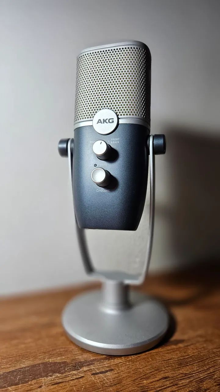 Microfone AKG ARA (IMPECÁVEL) (nunca usado)442876728516945921