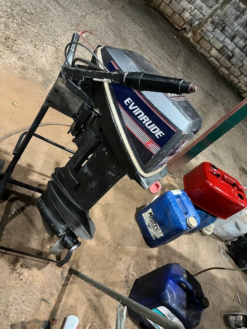 Motor de popa Evinrude 15hp  - Foto 4