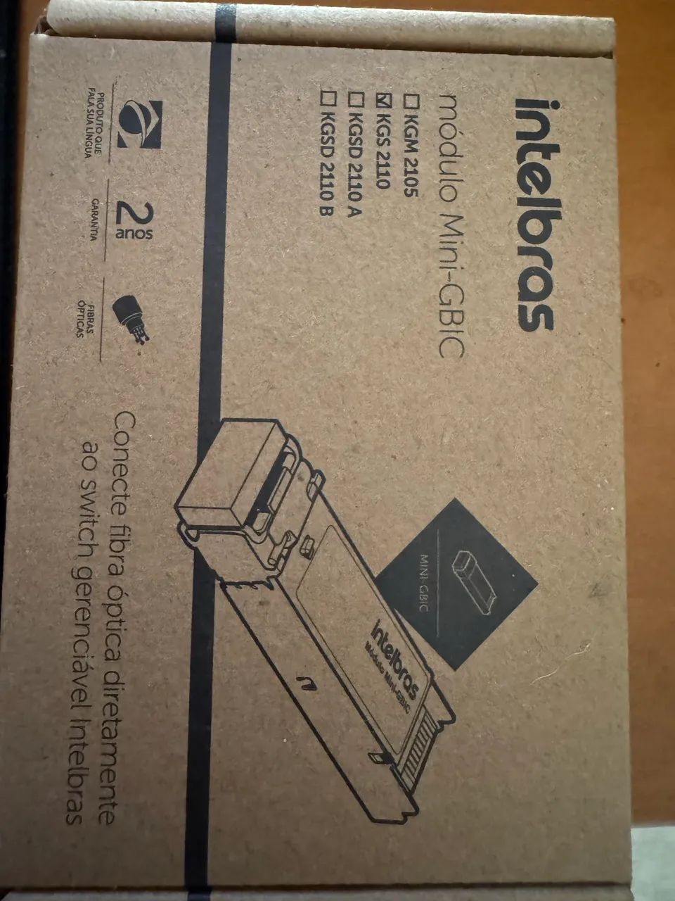 Mini gibi gigabit 10 km Intelbras - 130 reais