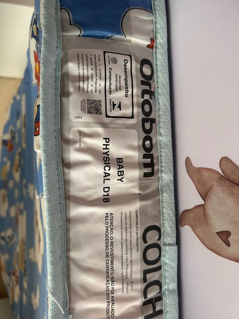 Colchão infantil Ortobom + brinde  - Foto 4