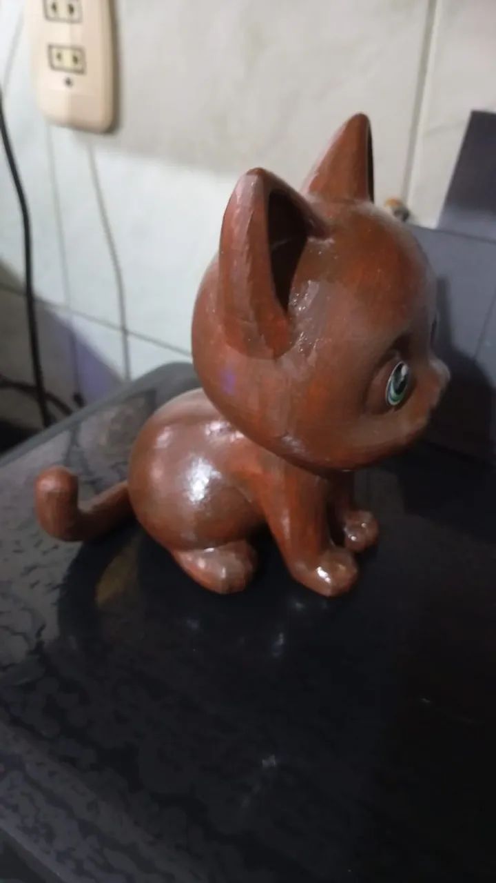 Action Figure Gato Mimoso Marrom - Foto 2